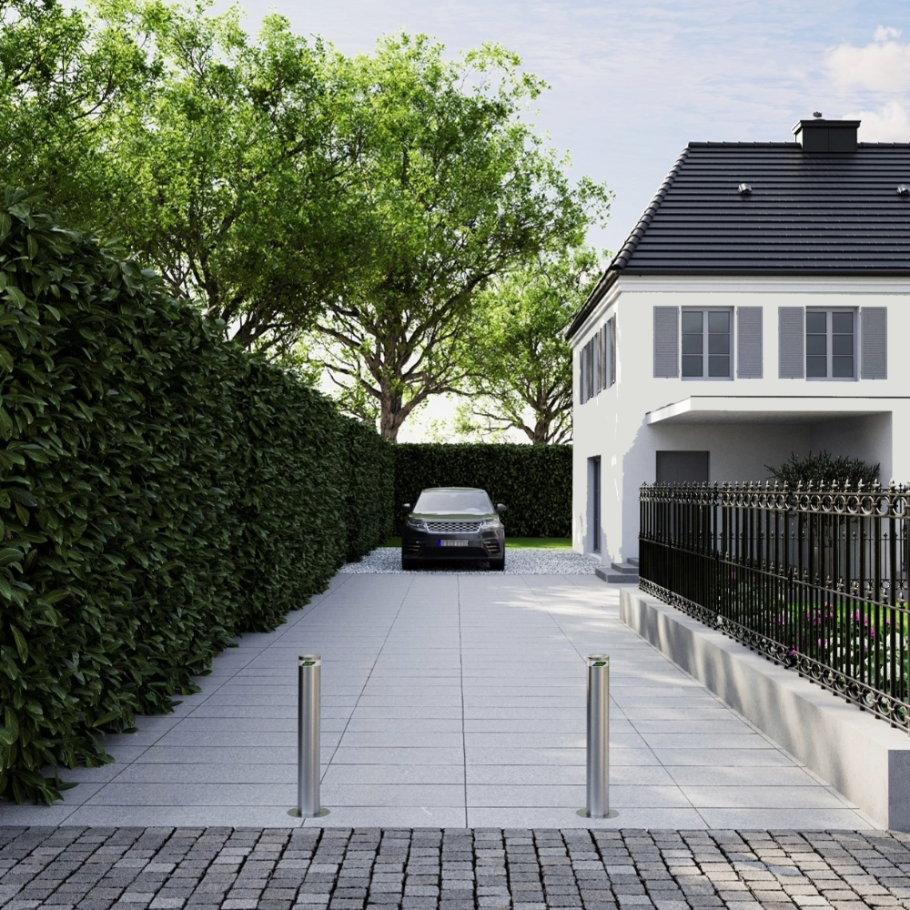 Berner Versenkbarer Poller DP600GO Plug & Play