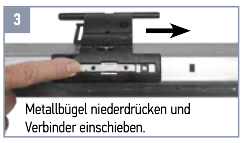 Somfy Schnellverbinder S 2-gliedrig für SW60 Winkelbegrenzer