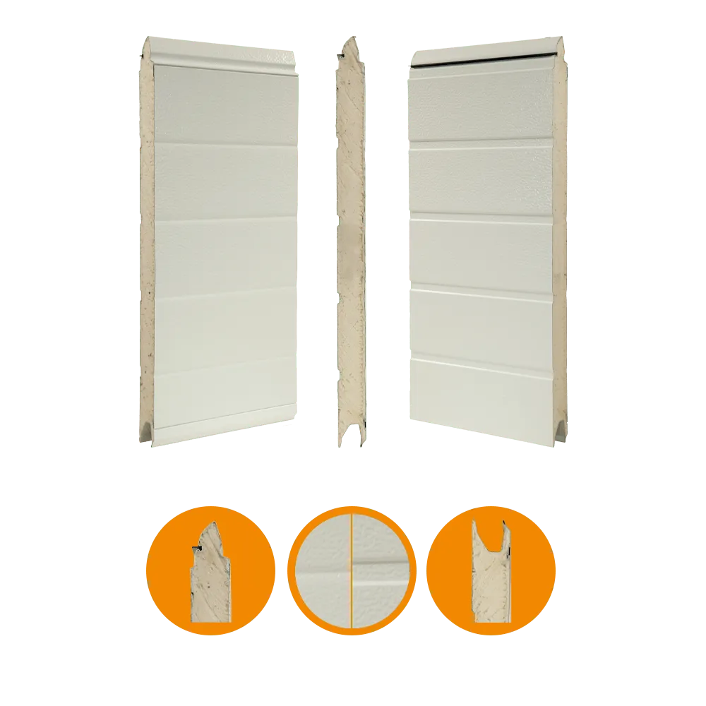 Novoferm T45 Torsektion 45×625mm RAL 9002