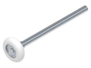 Laufrolle Nylon, 2", Welle 11 mm, L = 179mm Schwer 90kg