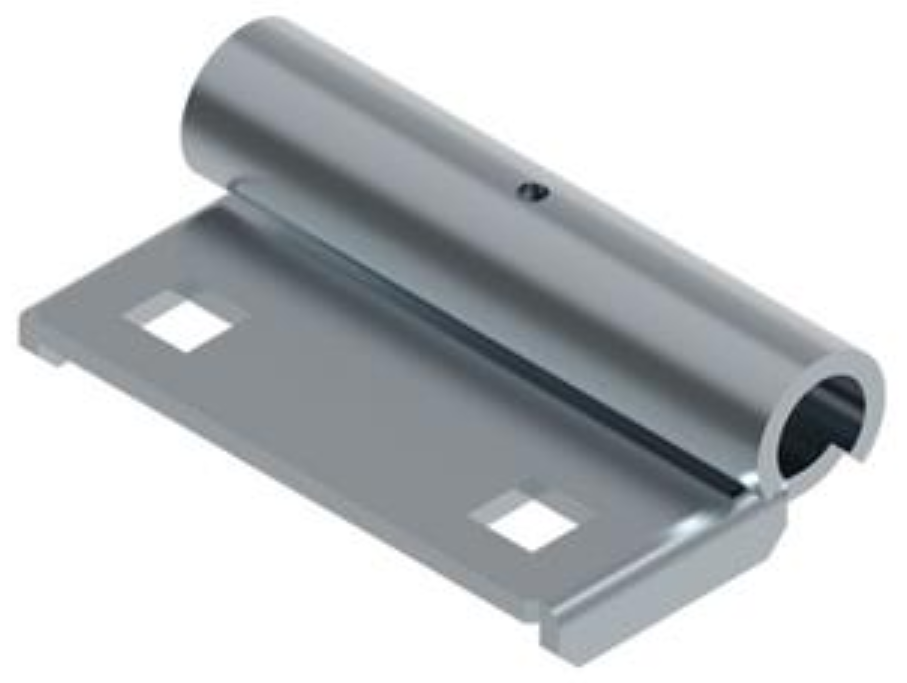 Rollenhalter für Scharnierbock METECNO