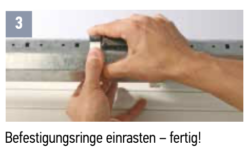 Somfy Schnellverbinder 2-gliedrig für Welle SW40