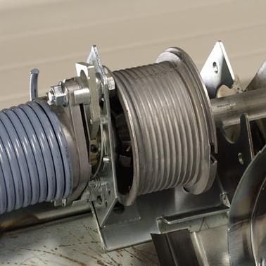 Seiltrommel Normalsystem, Aluminium, 1", Länge: 75,5mm