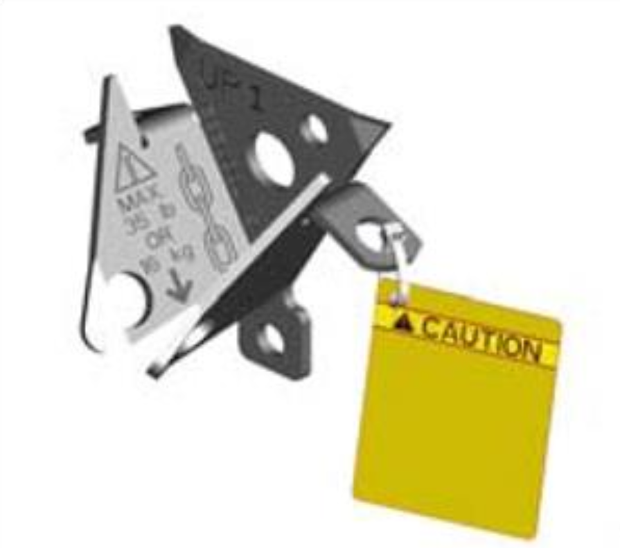 Haspelkette Befestigung Bügel für Haspelkette